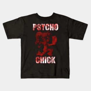 Psycho Chick Juggalette Hatchetgirl Kids T-Shirt